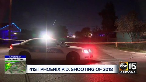 Police involved in shooting with armed carjacker in west Phoenix