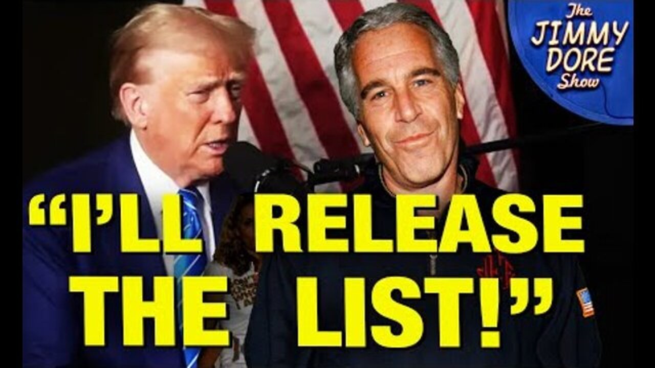 Trump Makes Says He’ll Release Epstein Client List!