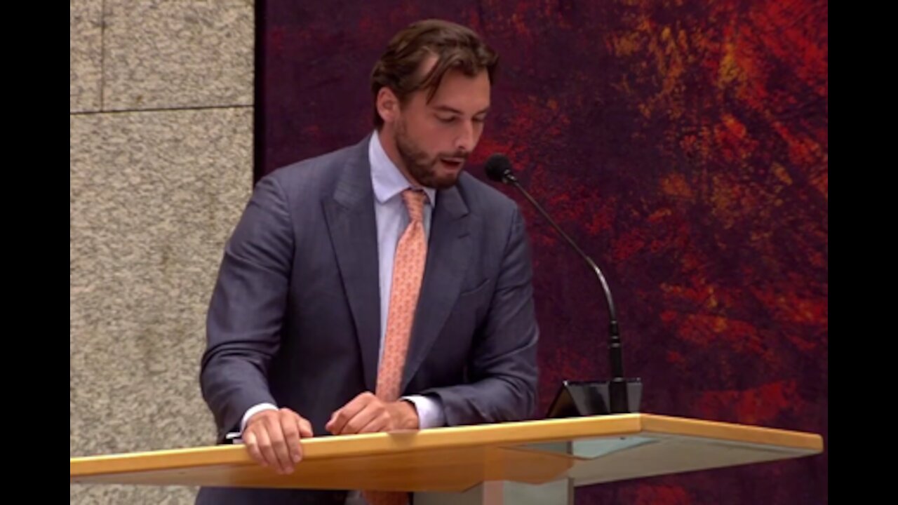 Thierry Baudet issues a sharp rebuke in the Dutch parliament against current COVID measures