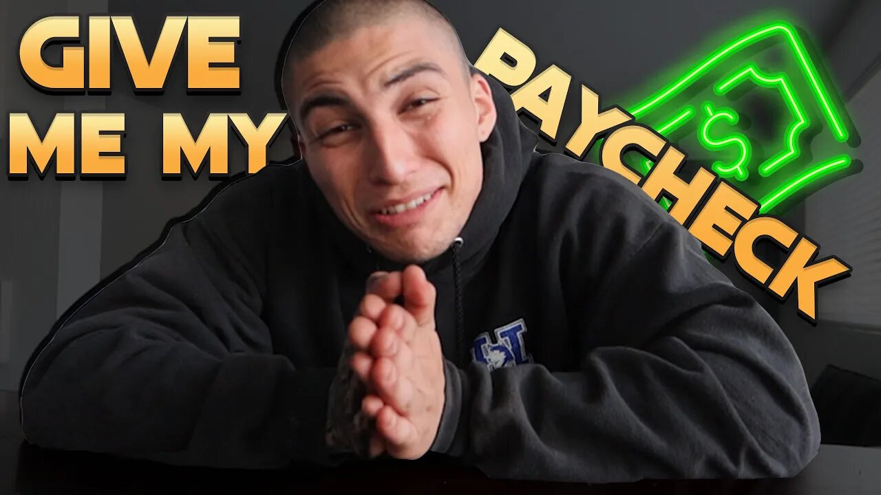 I quit my job, again, but they didn't pay me.