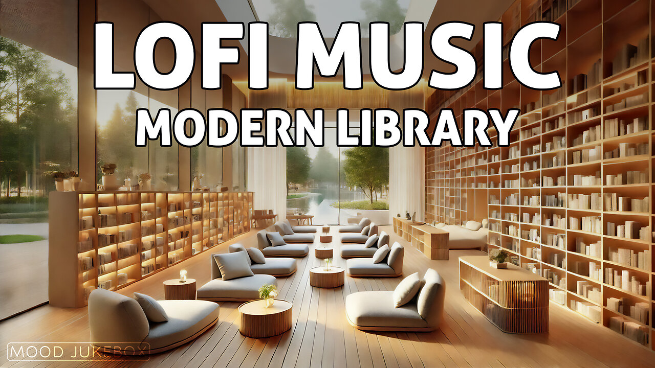 Lofi Music for Reading - Modern Library 📚