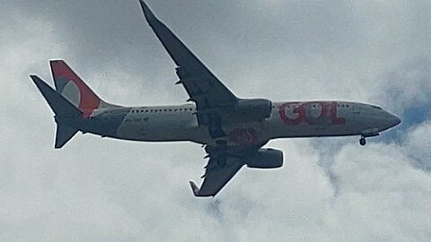 Boeing 737-800 PR-GGH coming from Brasília to Fortaleza
