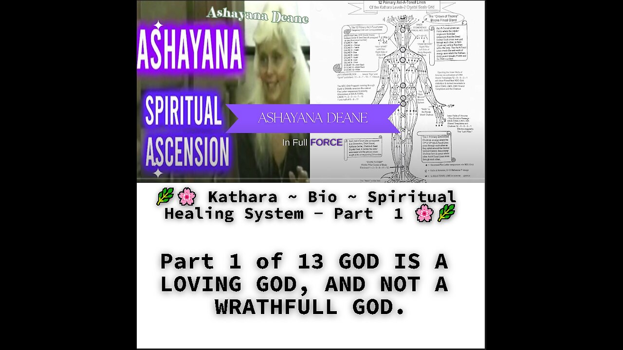 Kathara Bio Spiritual Healing System Part 1 of 13 GOD IS A LOVING GOD, AND NOT A WRATHFULL GOD.