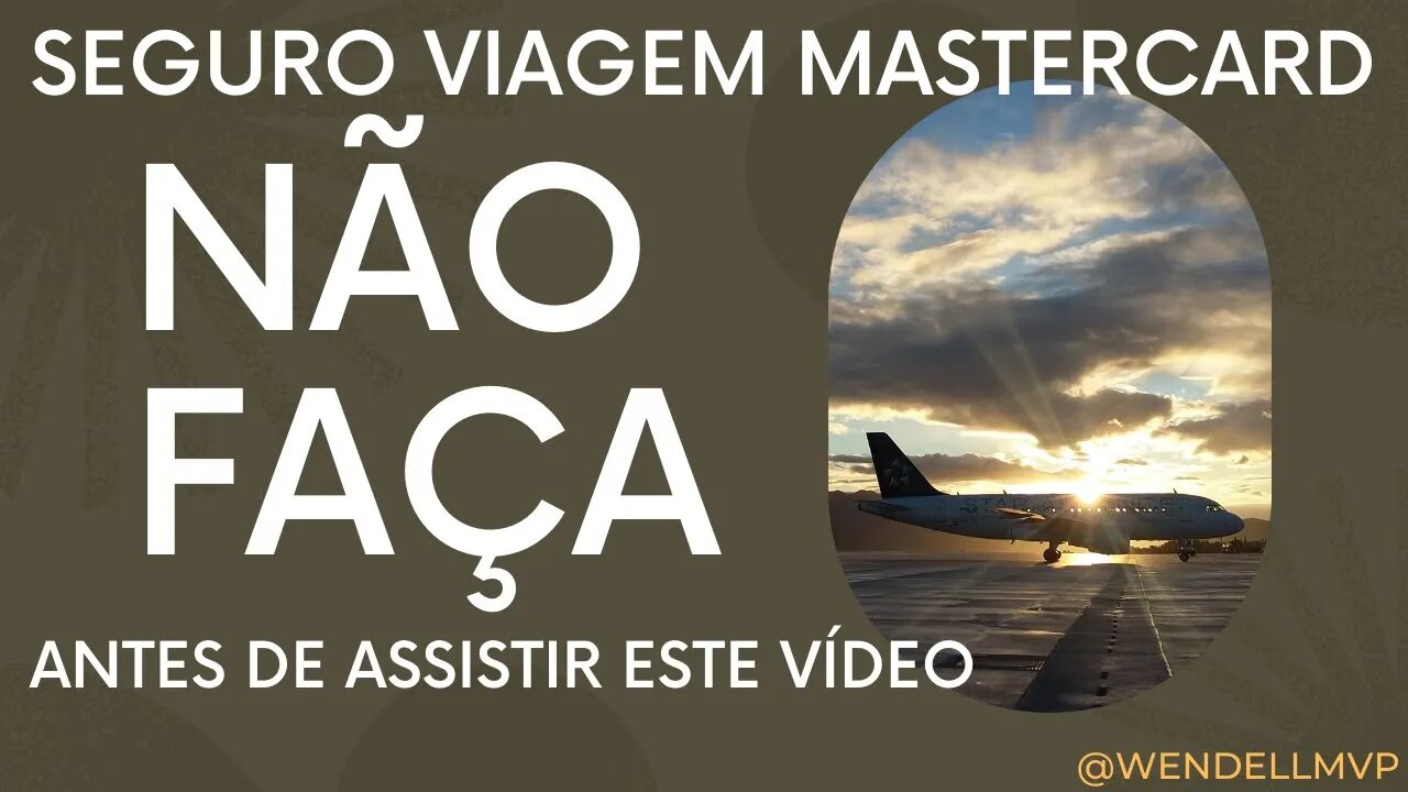 🚨 NÃO FAÇA SEGURO VIAGEM COM A MASTERCARD ANTES DE VER ESSE VÍDEO! #seguroviagem #mastercard