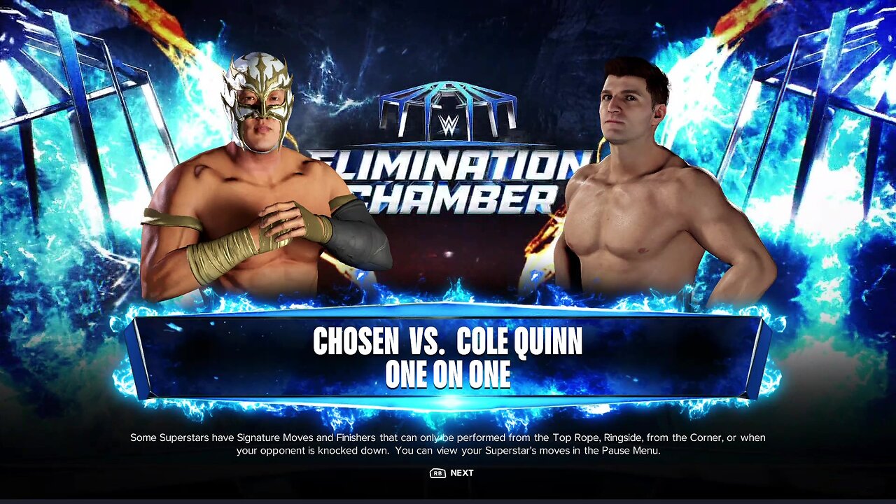 WWE 2k24 Chosen vs Cole Quinn