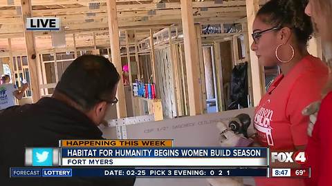 Habitat for Humanity kicks off 2018 Women Build Season -- 8:30am live report