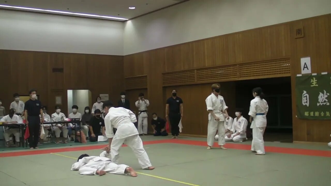 '22/11/13 第47回関西合気道競技大会 演武競技 無段中上級の部 ３位決定戦