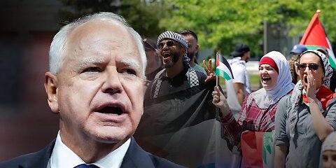 Walz gives $100,000 to Hitler-loving Muslim Imam; JEWS WAKE UP! (JTF.ORG video)