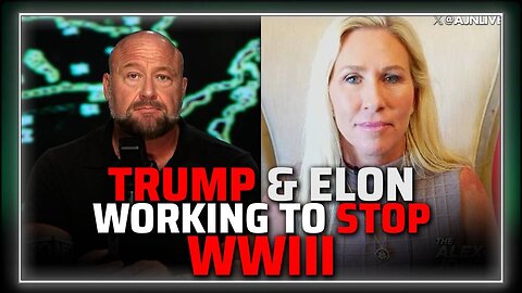 Alex Jones Interviews Marjorie Taylor Greene: Trump & Elon Musk Working Hard To End Ukraine War & Stop World War 3 - Full Interview 11/12/24