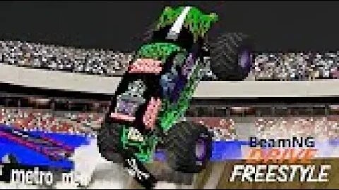 Monster Jam BeamNG Drive 8 Truck Freestyle! ｜ Birmingham, AL 2022