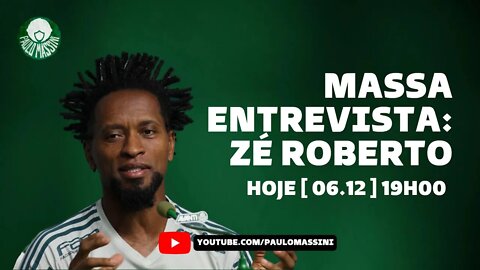 AU, AU, AU, ZÉ ROBERTO É ANIMAL. PALMEIRAS E SELEÇÃO BRASILEIRA. - Paulo Massini