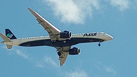 Embraer 195 E2 PS-AEV coming from Recife to Fortaleza