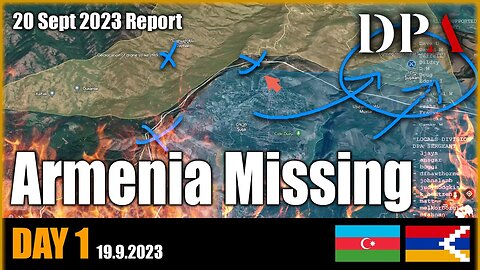 [ Karabakh War SITREP ] Day 1 - Azerbaijan invades Republic of Artsakh (Armenia) on 4 fronts!