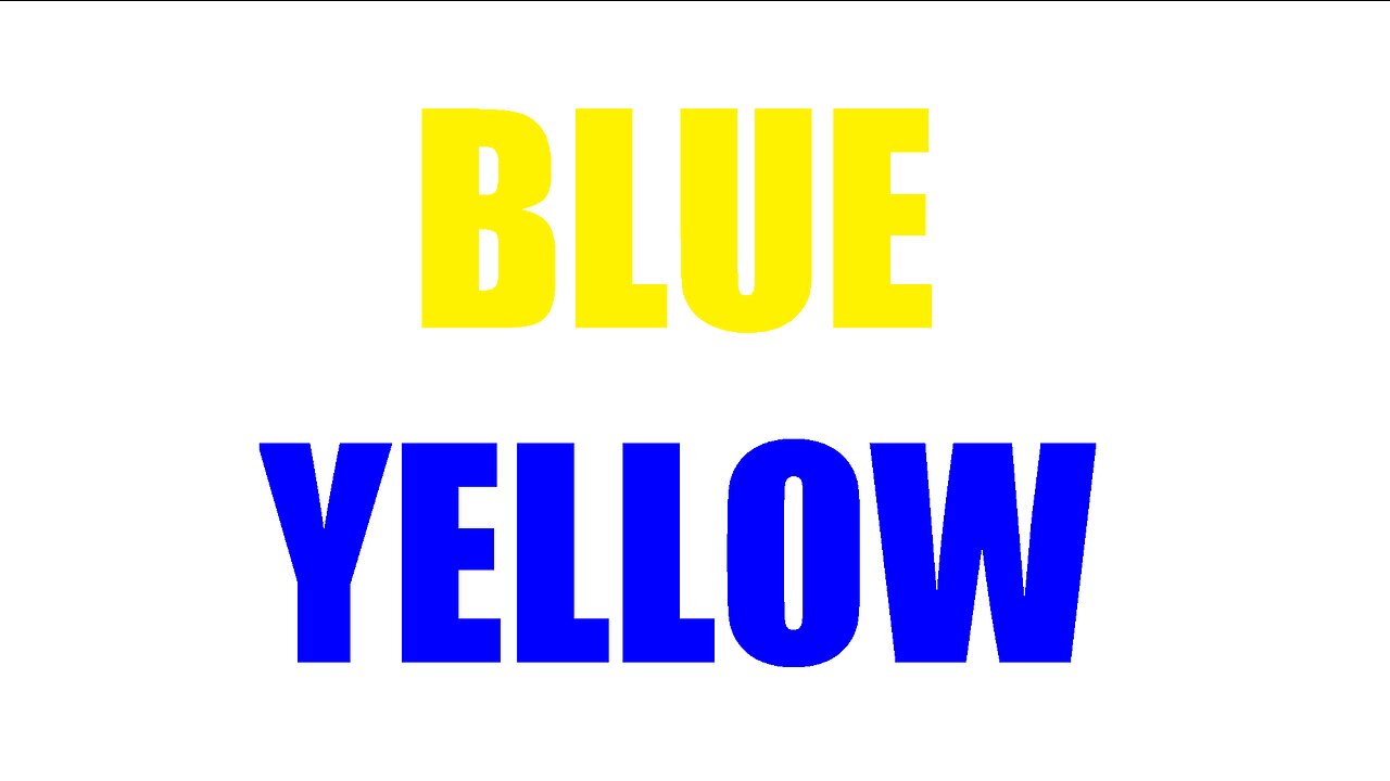 Blue And Yellow