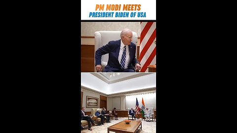 PM Modi and US President Biden hold bilateral meeting #shorts #g20india