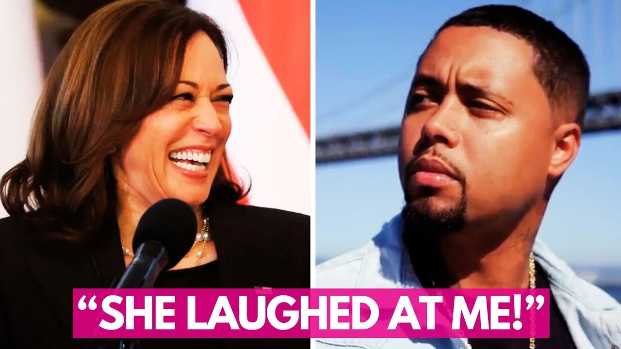 Kijaniamariak: The Reptilian MAN Cacklin' Kamala The Wicked Witch Of The West!