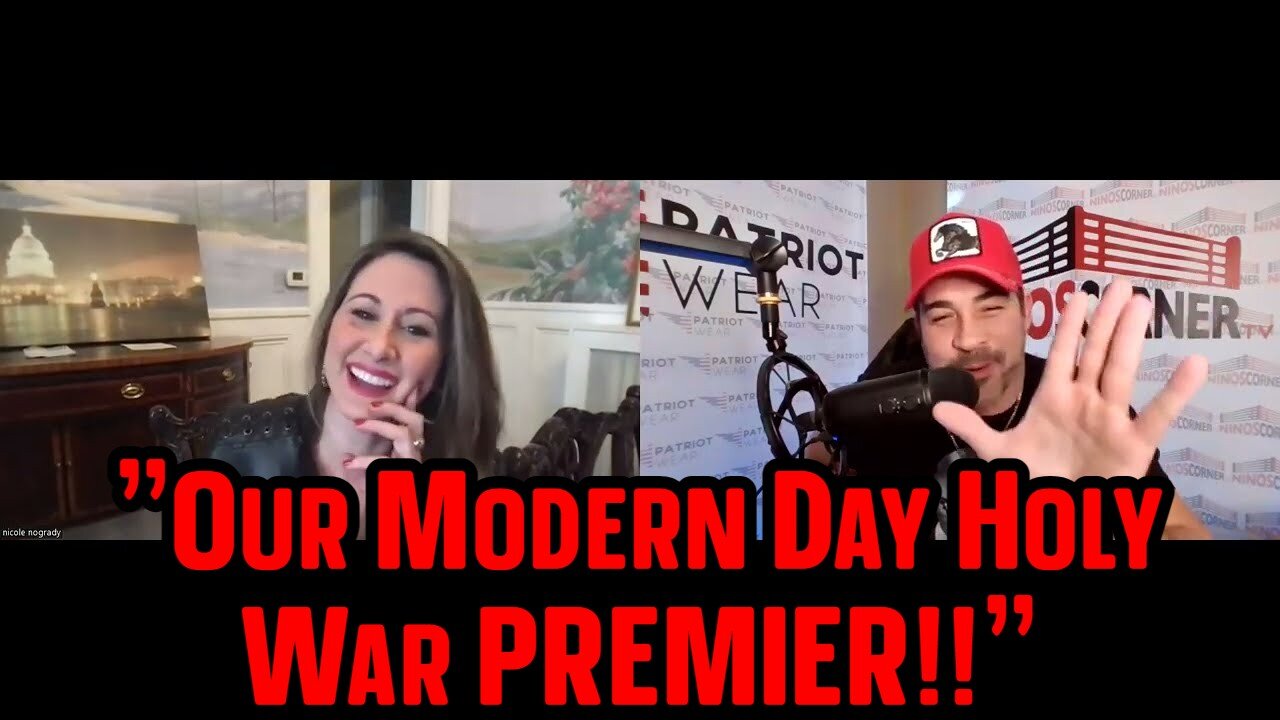 David Nino & Lady Nogrady "Our Modern Day Holy War PREMIER!!"