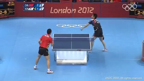 Playback & of the men's team final China 3 1 South Korea