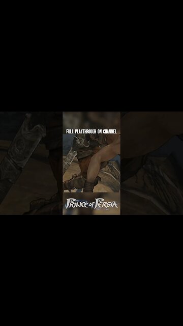 PRINCE LOST IN THE DESERT | Prince of Persia (2008) #princeofpersia #shorts