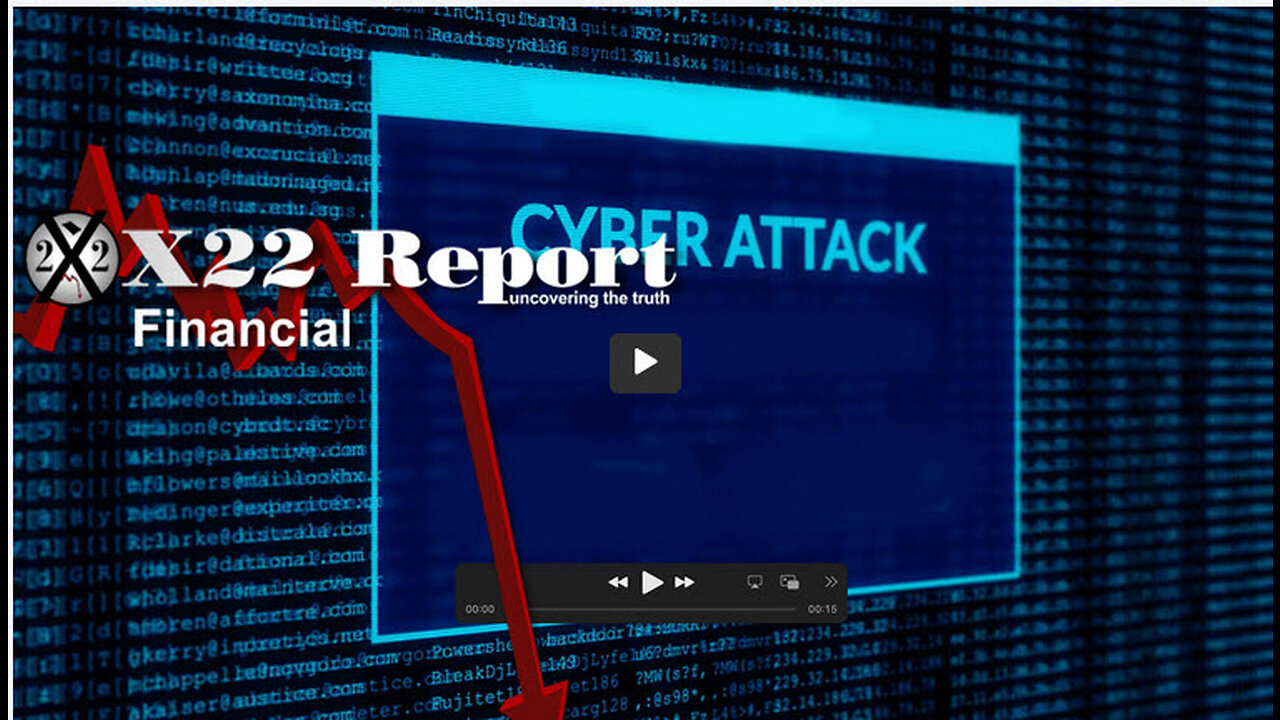 Ep. 3095a - The Economy Is Crashing, How Do You Cover It Up, Cyber Attack