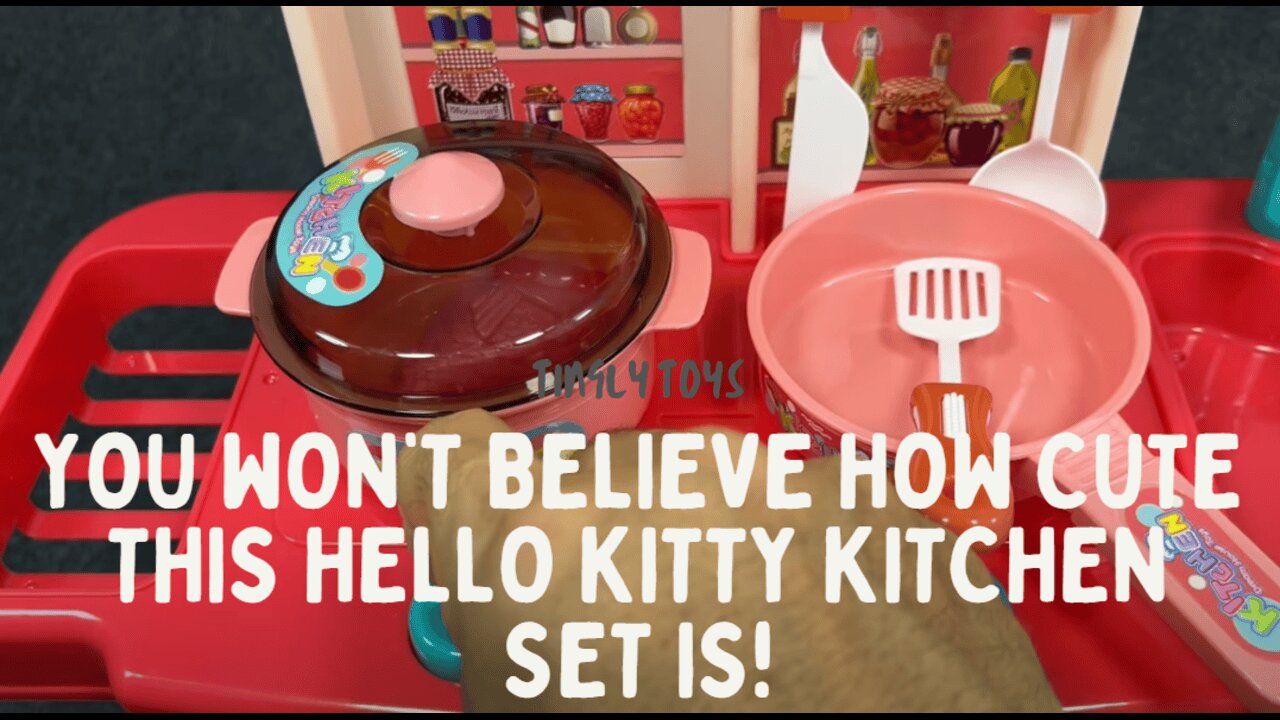 You Won’t Believe How Cute This Hello Kitty Kitchen Set Is! 9-Minute ASMR Unboxing & Review!