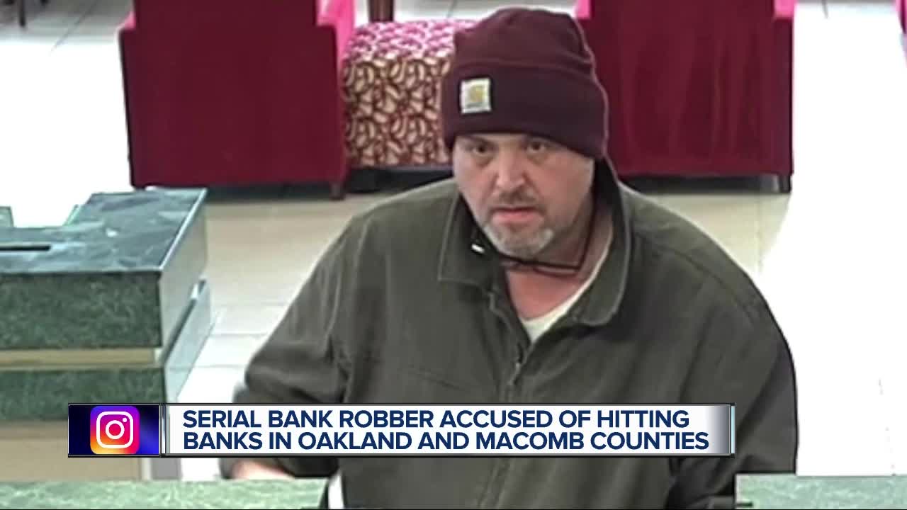 Police seeking man who robbed three banks in two weeks