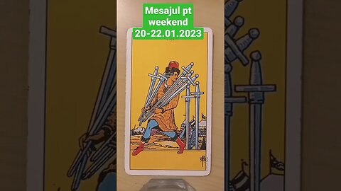 Mesajul pt weekend 20-22.01.2023 #tarotreading #2023 #zodii