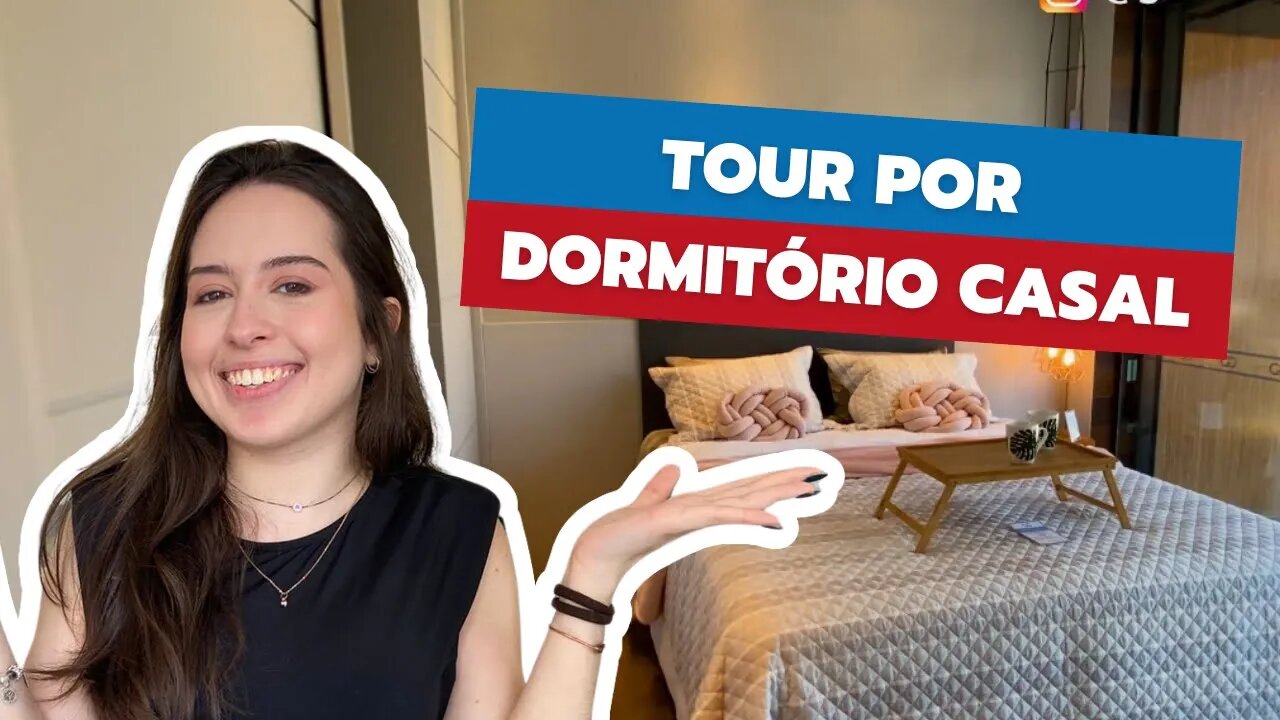 Tour pelo dormitório de casal planejado e decorado | Tendências e Inspirações 💙❤️