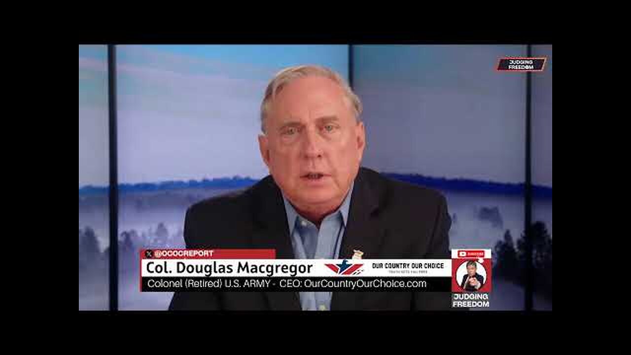 COL. Douglas Macgregor : Ukraine Nearing the End!