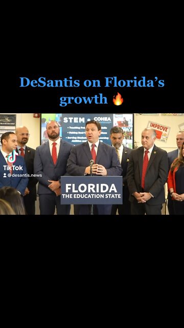 DeSantis on 🔥🔥