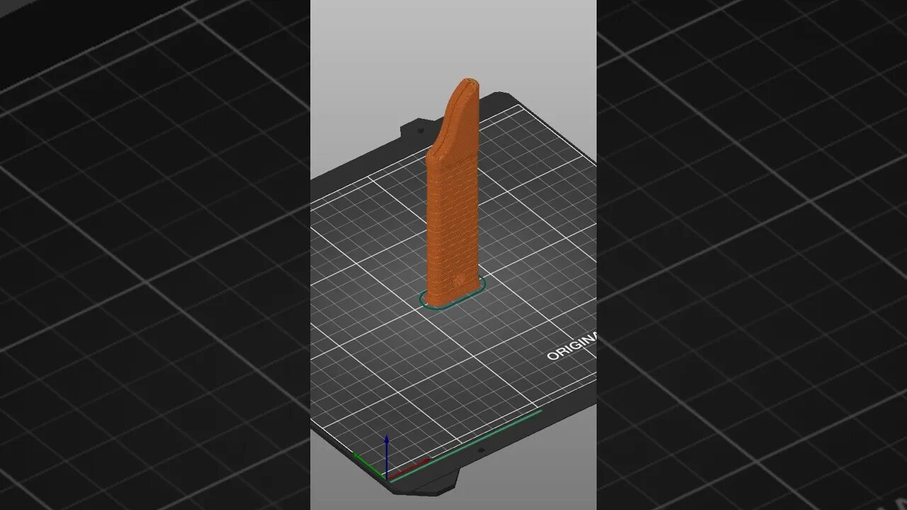 3D Printed saw blade handle #shorts