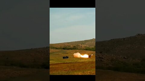 HIMARS on fire #shorts #usarmy#himars