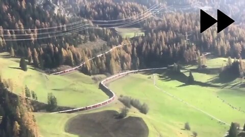 RhB world record 2022 the longest train in the world ! RhB世界纪录2022 这就是世界上最长的火车！