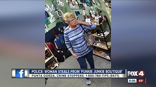 Police attempting to identify woman in theft investigation at consignment store in Punta Gorda