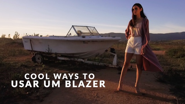 Usos diferentes do blazer.