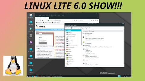 LINUX LITE 6.0 SHOW!!!!