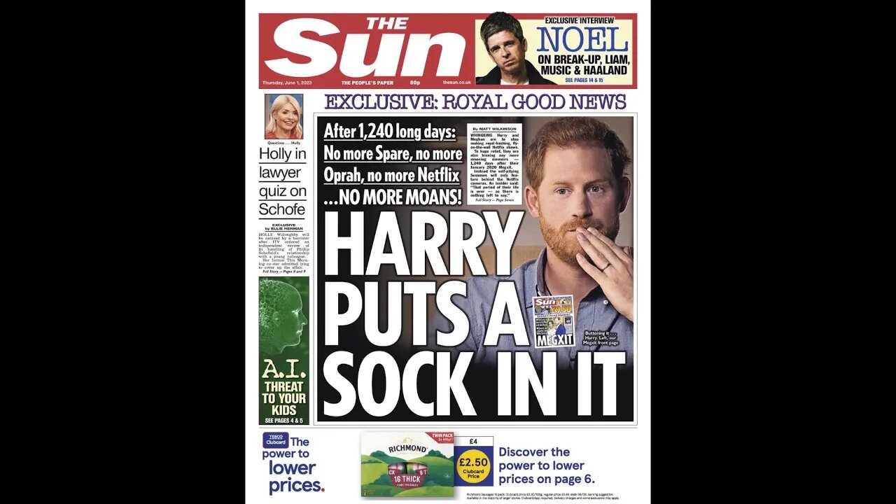 Updates, Royal news and Say no more