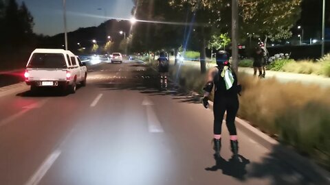 Patinando ⛸💨🌟 Ruta Lo Curro🌟 Parque Bicentenario P1/2 📍 Las Condes 🌎 Santiago Chile 📅 06.01.2022