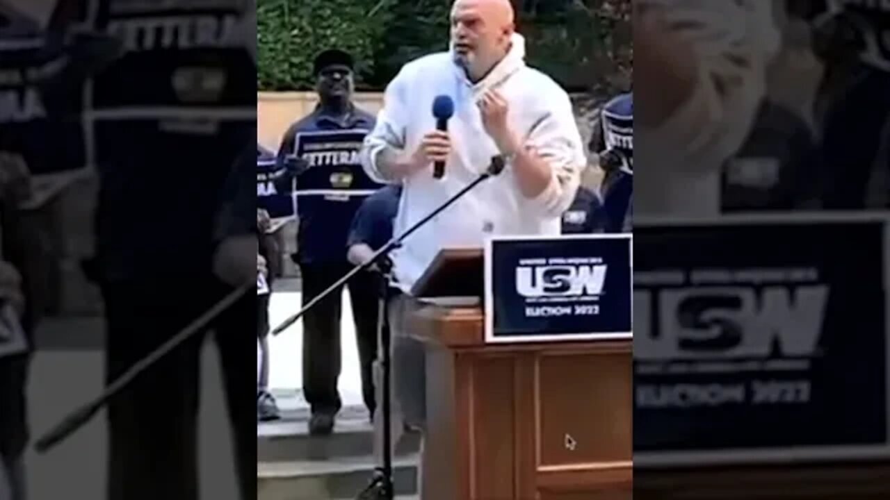 John Fetterman CRINGY MOMENT