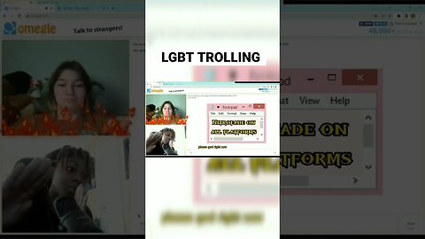 TROLLING GAYS ON OMEGLE *friendly fire* #live #funny #comedy #lol #meme # trending #omegle #shorts