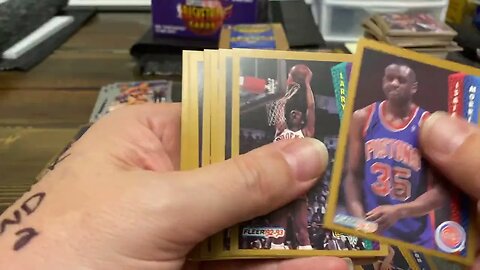 1992-93 Fleer Basketball Series 2 box break