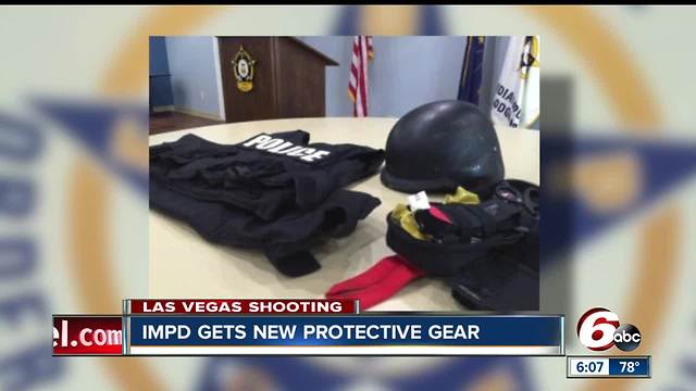 New armored protective vests delivered to the Indianapolis Metropolitan Police Department