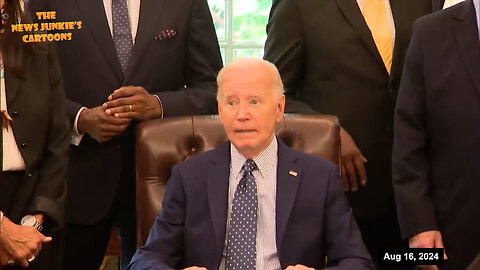 A shell of a man: Biden says "we're rewriting history," mumbles about how he wishes his last name ended in "ski," claims again that he "got involved" in the civil rights movement...