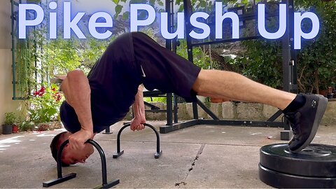 From Pike Push Up To Handstand Push Up / Technique & Progressions