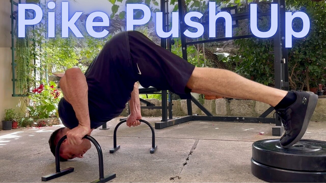 From Pike Push Up To Handstand Push Up / Technique & Progressions