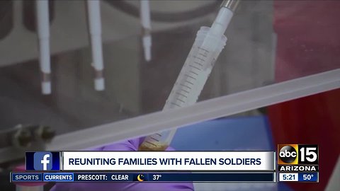 DNA technology helps identify troops killed in action