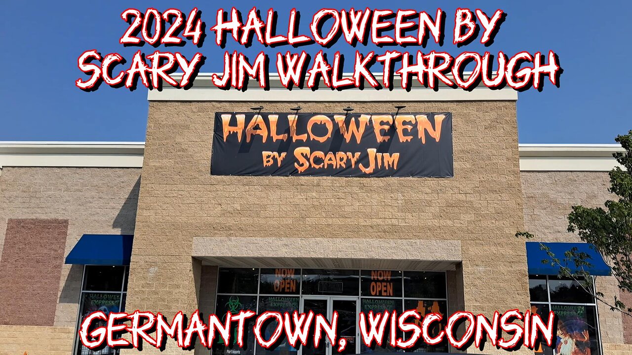 2024 Halloween by Scary Jim Walkthrough! Germantown, Wisconsin.