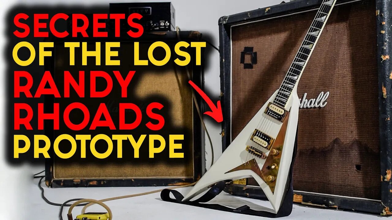 REVEALING the SECRETS of the LOST RANDY RHOADS GUITAR!