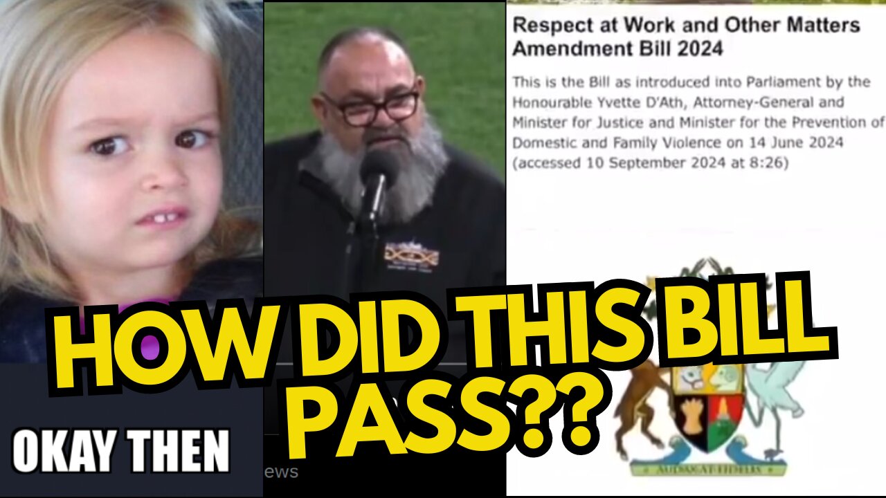 THIS IS CRAZY! A must watch as Crazy Bill has Been Passed Freedom of Speech is UNDER ATTACK