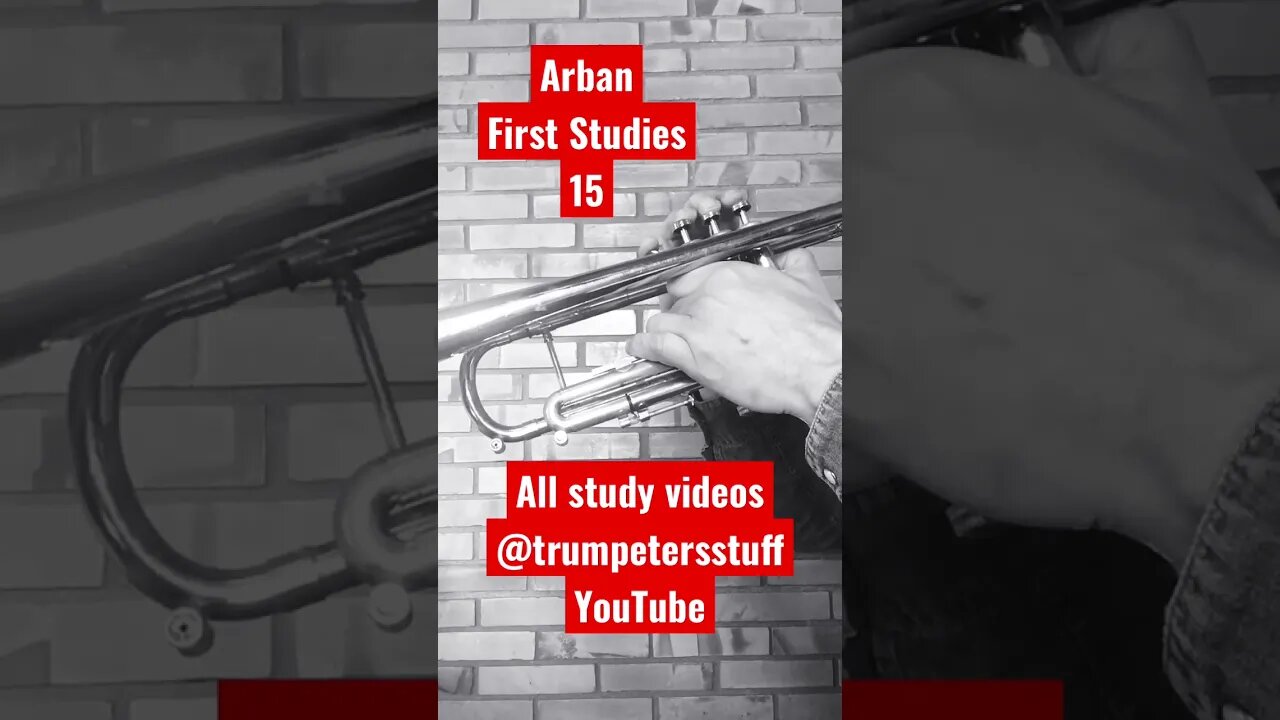 Arban's Complete Conservatory Method for Trumpet - FIRST STUDIES 15